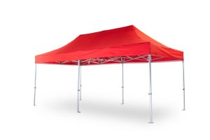 TENTino STŘECHA NA STAN 4x6/6 m BIG HEXAGON EXTREME Barva: 7A - ČERVENÁ