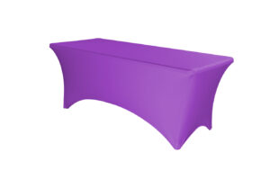 TENTino Elastický potah STANDARD na skládací stůl 152x76 cm VÍCE BAREV Barva ubrusu: FIALOVÁ / VIOLET